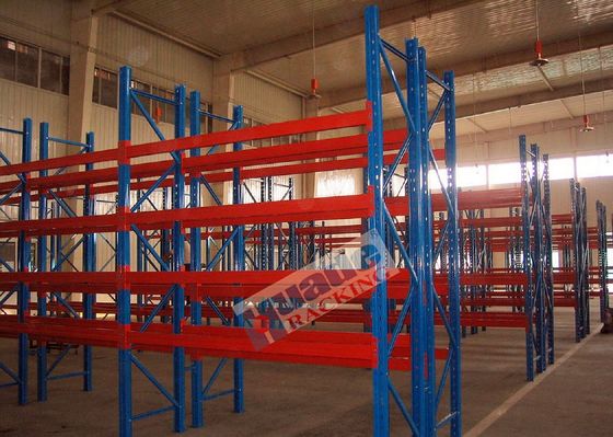 Lager-Stark beanspruchen System des Q235B-Stahlpalettenregal-Fach-2500kg