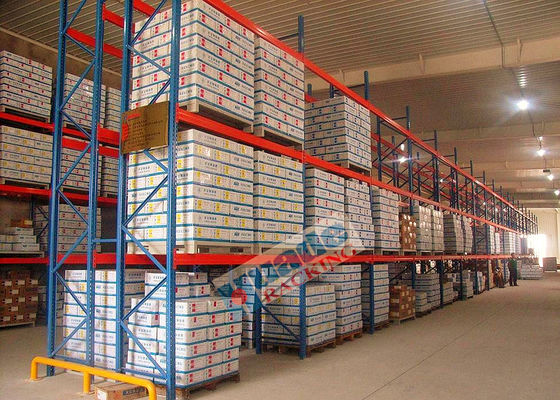 Palettenregal ISO Q235B, das Racking-System des Lager-1500kg beiseite legt