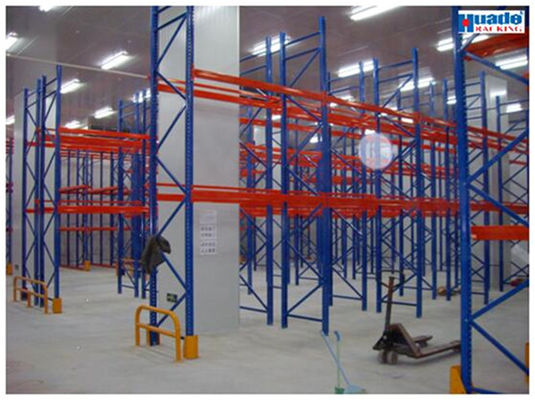 justierbares Doppelt-tiefes Paletten-Racking-System der Metall5000kg Fachbodenregallager-Q345