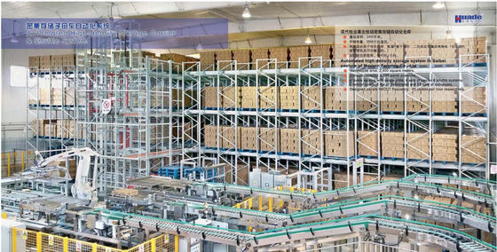 1000kg automatisierte Paletten-Stark beanspruchen System-mittlere Aufgaben-Lager-Speicher-Lösungen